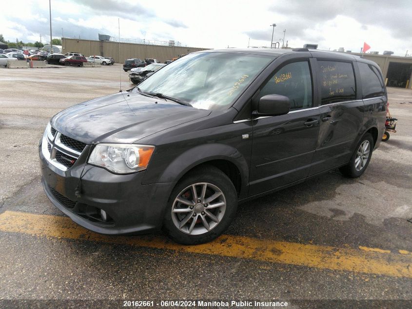 2014 Dodge Grand Caravan Sxt VIN: 2C4RDGBG2ER189696 Lot: 20162661