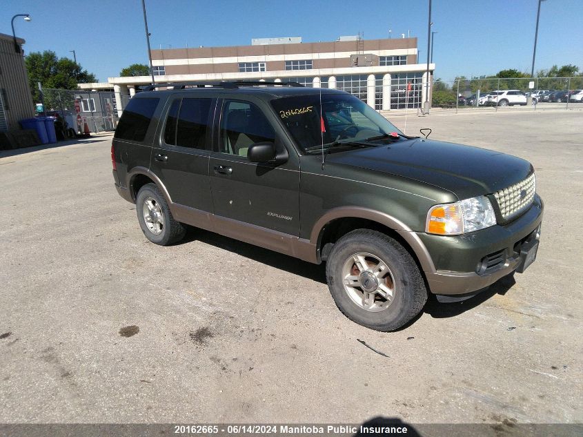 2002 Ford Explorer Eddie Bauer VIN: 1FMZU74W02ZA95625 Lot: 20162665