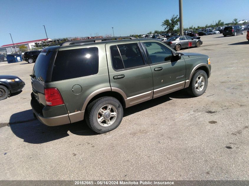 2002 Ford Explorer Eddie Bauer VIN: 1FMZU74W02ZA95625 Lot: 20162665