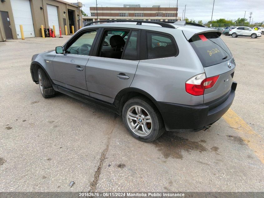 2005 BMW X3 3.0I VIN: WBXPA93435WD23595 Lot: 20162676