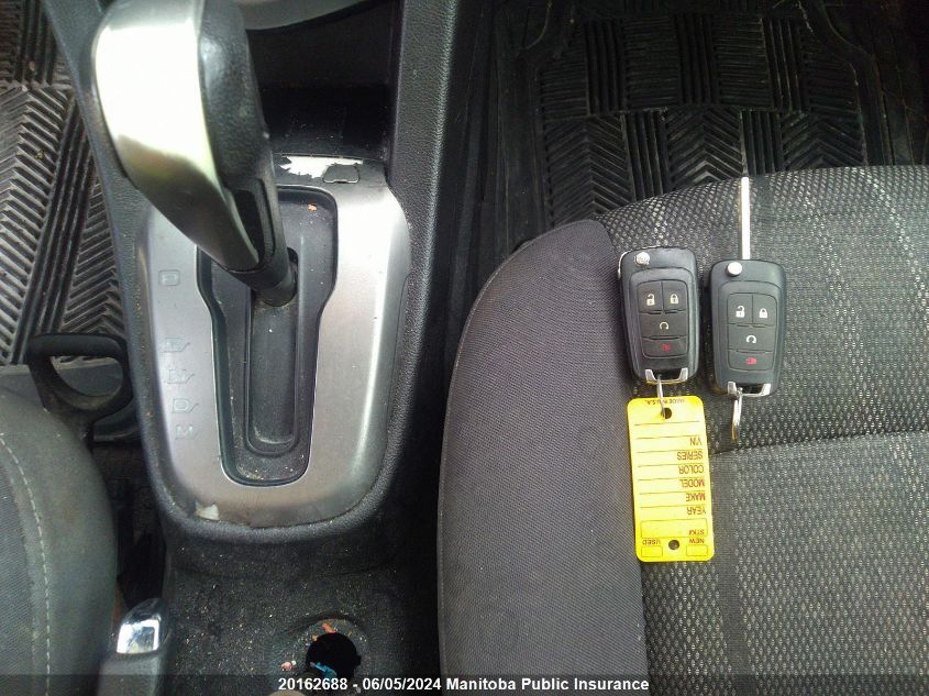 2013 Chevrolet Sonic Lt VIN: 1G1JC6EH8D4240742 Lot: 20162688