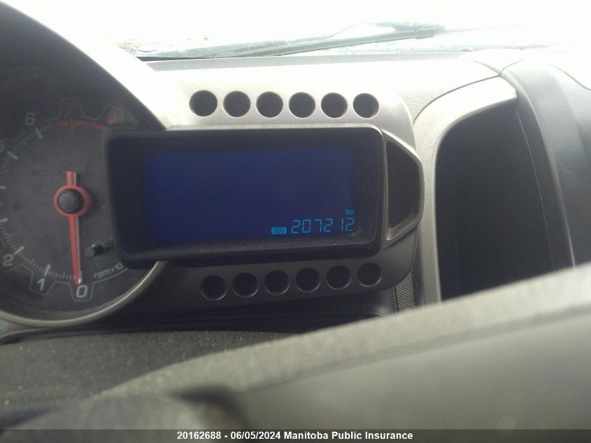 2013 Chevrolet Sonic Lt VIN: 1G1JC6EH8D4240742 Lot: 20162688