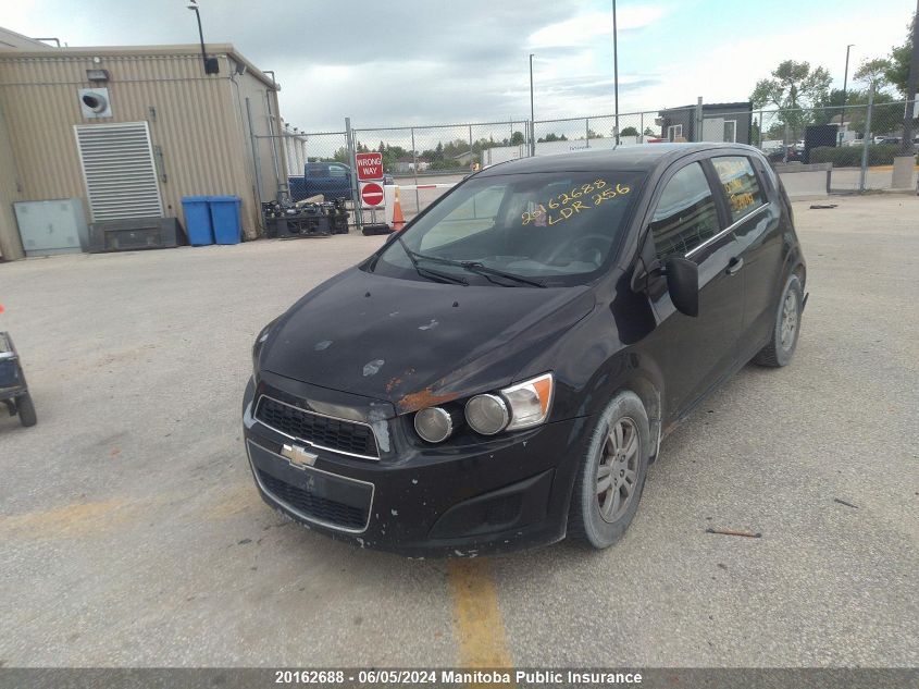 2013 Chevrolet Sonic Lt VIN: 1G1JC6EH8D4240742 Lot: 20162688