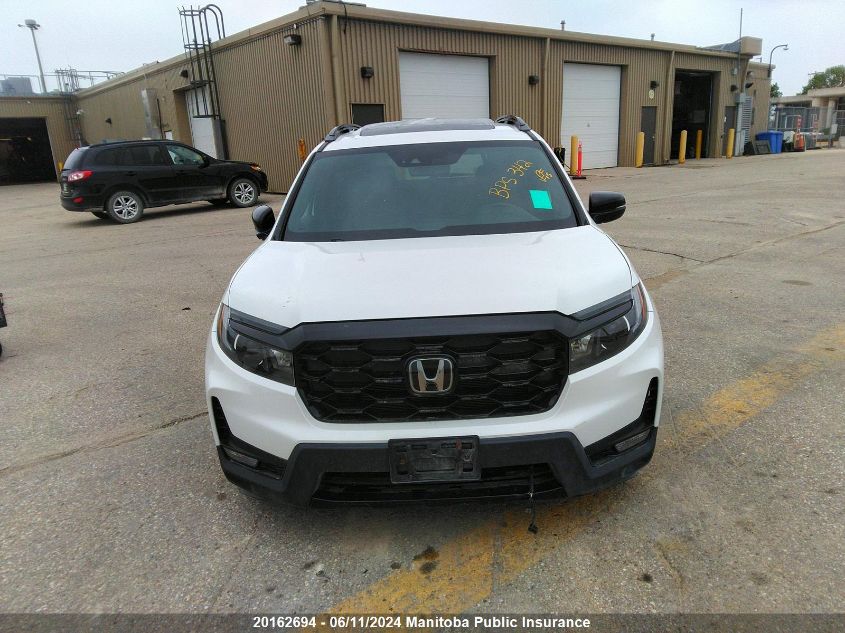 2022 Honda Passport Touring VIN: 5FNYF8H95NB502482 Lot: 20162694