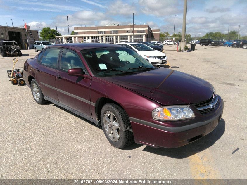 2004 Chevrolet Impala VIN: 2G1WF52E949399266 Lot: 20162702