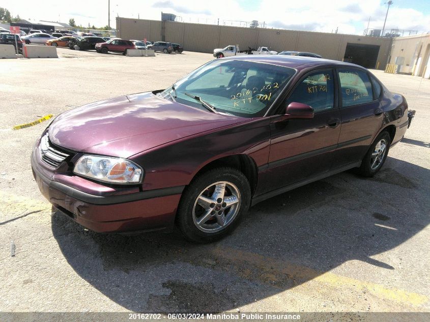 2004 Chevrolet Impala VIN: 2G1WF52E949399266 Lot: 20162702