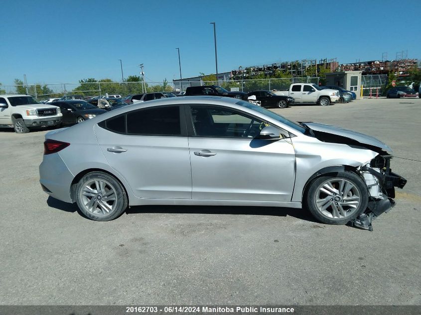 2019 Hyundai Elantra Preferred VIN: KMHD84LF0KU877578 Lot: 20162703