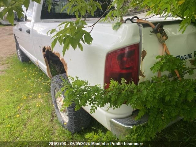 2003 Dodge Ram 2500 Laramie Quad Cab VIN: 3D7KU28C13G816423 Lot: 20162706