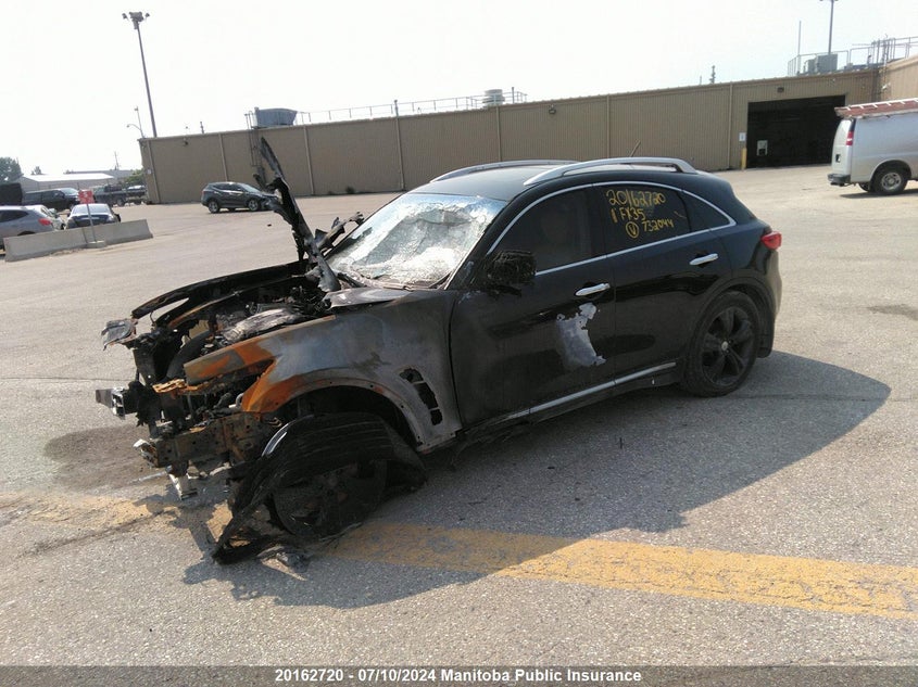 2011 Infiniti Fx35 VIN: JN8AS1MW3BM732044 Lot: 20162720