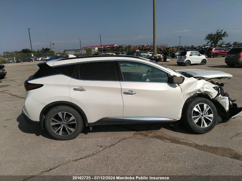 2020 Nissan Murano Sv VIN: 5N1AZ2BS0LN102499 Lot: 20162725