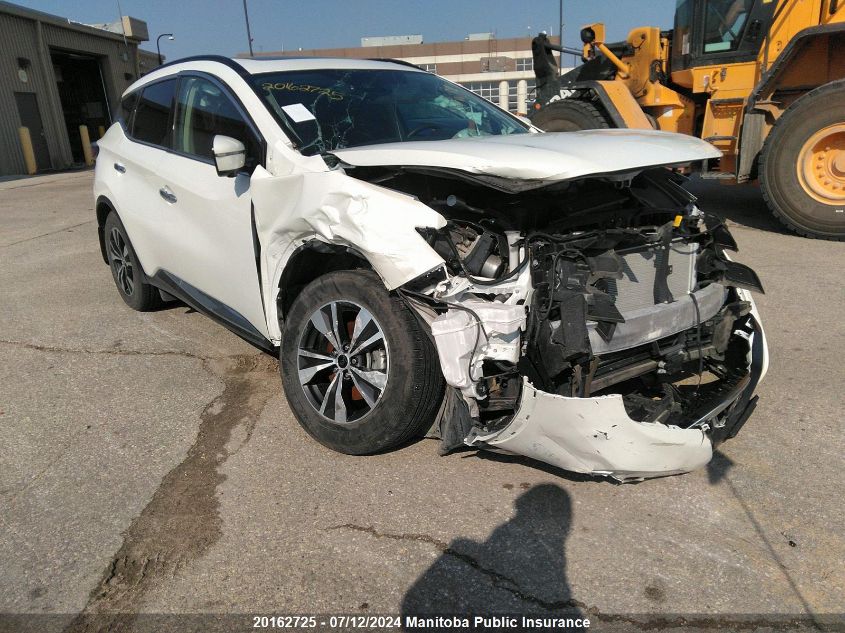 2020 Nissan Murano Sv VIN: 5N1AZ2BS0LN102499 Lot: 20162725