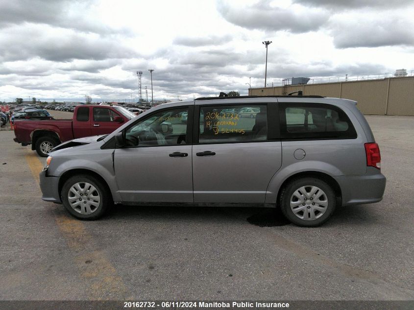 2019 Dodge Grand Caravan Cvp VIN: 2C4RDGBG4KR524405 Lot: 20162732