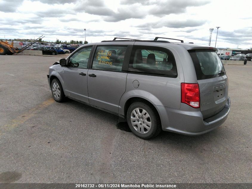 2019 Dodge Grand Caravan Cvp VIN: 2C4RDGBG4KR524405 Lot: 20162732