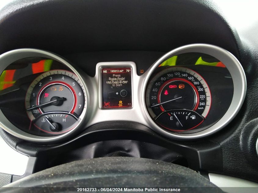 2015 Dodge Journey R/T VIN: 3C4PDDFG9FT725168 Lot: 20162733