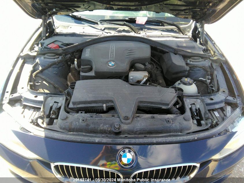 2014 BMW 328I xDrive VIN: WBA3B3C56EJ982390 Lot: 20162741