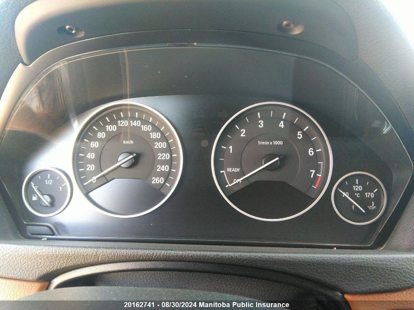 2014 BMW 328I xDrive VIN: WBA3B3C56EJ982390 Lot: 20162741