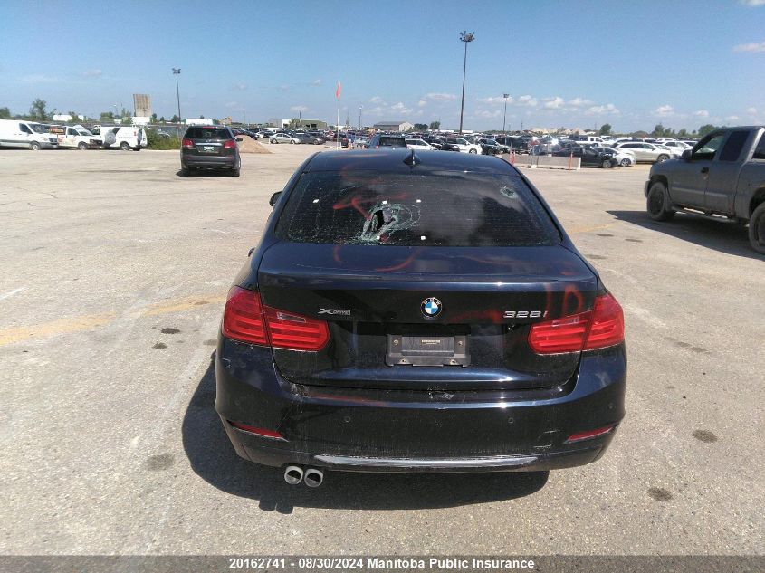 2014 BMW 328I xDrive VIN: WBA3B3C56EJ982390 Lot: 20162741