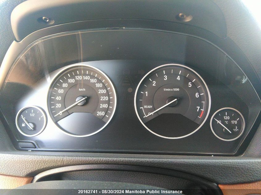 2014 BMW 328I xDrive VIN: WBA3B3C56EJ982390 Lot: 20162741