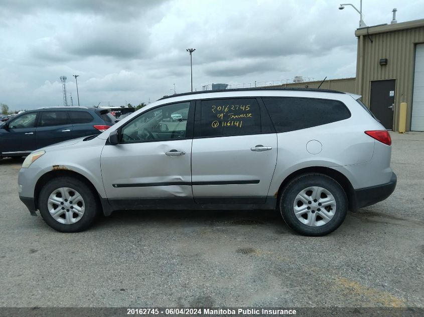 2009 Chevrolet Traverse Ls VIN: 1GNER13D39S116141 Lot: 20162745