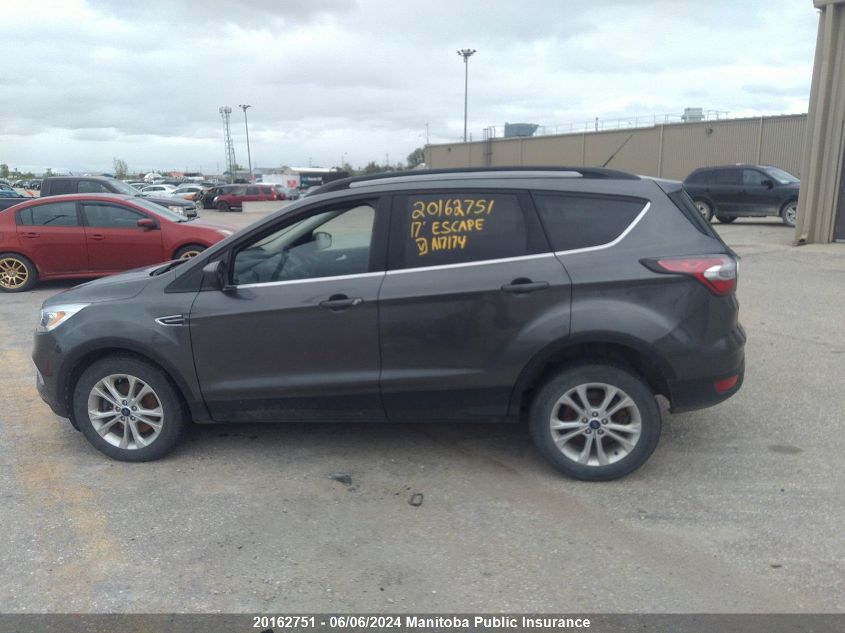 2017 Ford Escape Se VIN: 1FMCU9GD8HUA17174 Lot: 20162751