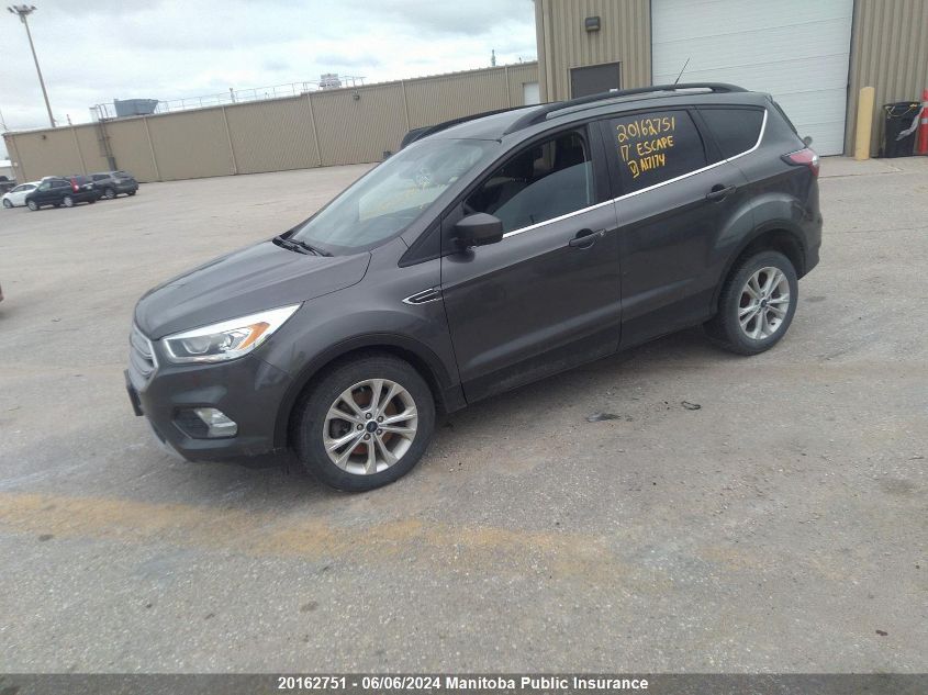 2017 Ford Escape Se VIN: 1FMCU9GD8HUA17174 Lot: 20162751