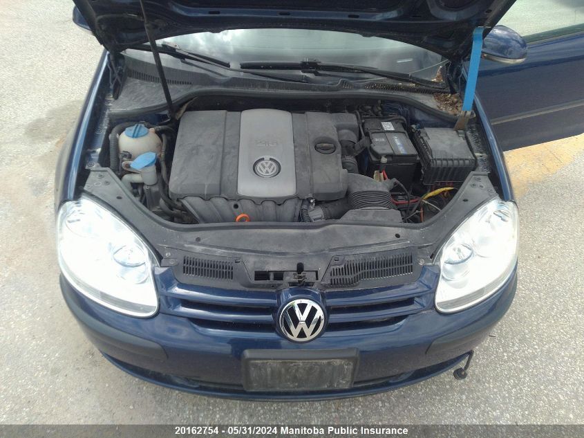 2007 Volkswagen Rabbit 2.5 VIN: WVWBR71K17W043955 Lot: 20162754