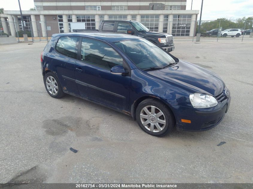 2007 Volkswagen Rabbit 2.5 VIN: WVWBR71K17W043955 Lot: 20162754