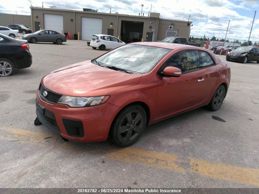 2010 Kia Forte Ex VIN: KNAFU6A20A5151651 Lot: 20162782