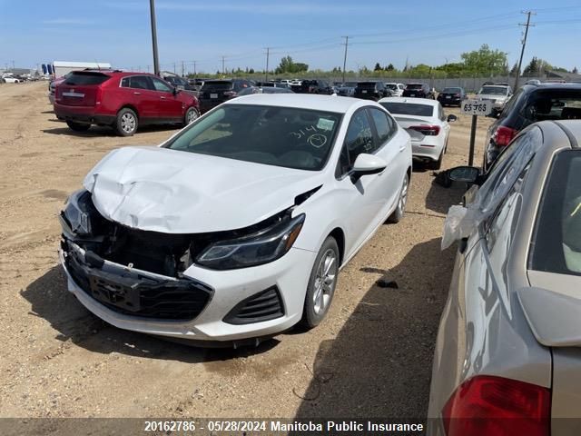 2019 Chevrolet Cruze Lt Turbo VIN: 1G1BE5SM8K7143143 Lot: 20162786