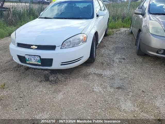 2010 Chevrolet Impala Lt V6 VIN: 2G1WB5EK5A1179873 Lot: 20162797