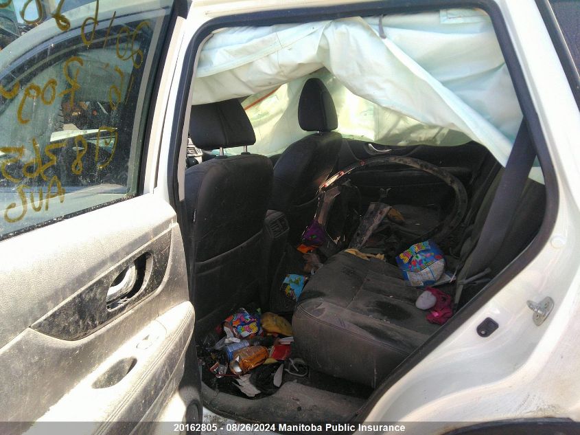 2016 Nissan Rogue Sl VIN: 5N1AT2MV3GC836502 Lot: 20162805