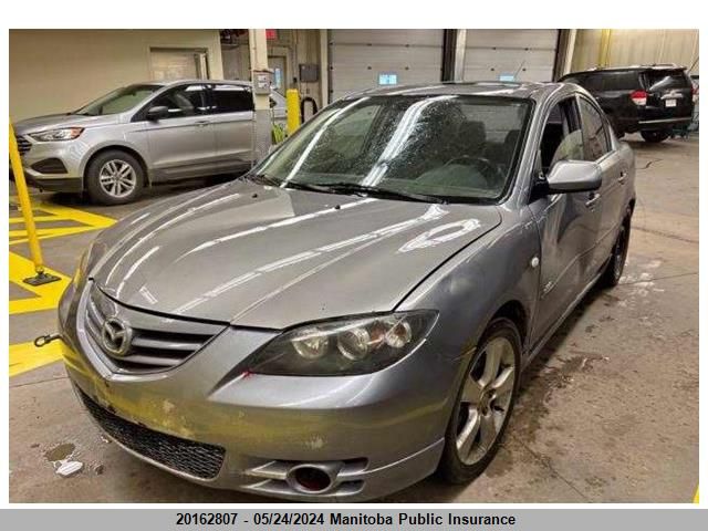 2004 Mazda Mazda3 VIN: JM1BK123741172204 Lot: 20162807