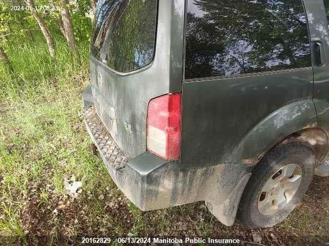 2005 Nissan Pathfinder Se VIN: 5N1AR18W05C774971 Lot: 20162829