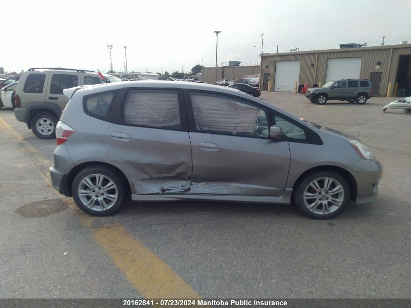 2009 Honda Fit Sport VIN: JHMGE88879S813909 Lot: 20162841