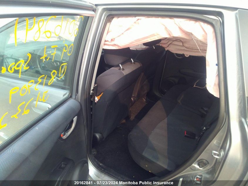 2009 Honda Fit Sport VIN: JHMGE88879S813909 Lot: 20162841