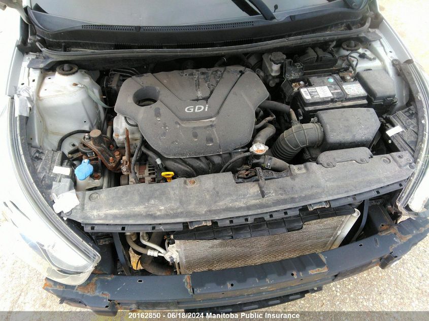 2013 Hyundai Accent Gl VIN: KMHCT5AE2DU130772 Lot: 20162850