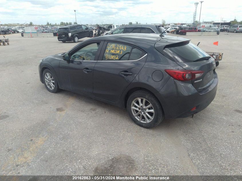 2014 Mazda Mazda3 Sport Gs Sky VIN: 3MZBM1L74EM113432 Lot: 20162863