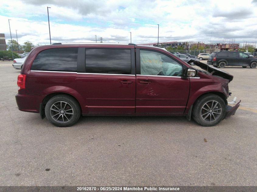2016 Dodge Grand Caravan Sxt VIN: 2C4RDGBG5GR392438 Lot: 20162870