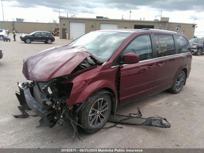 2016 Dodge Grand Caravan Sxt VIN: 2C4RDGBG5GR392438 Lot: 20162870