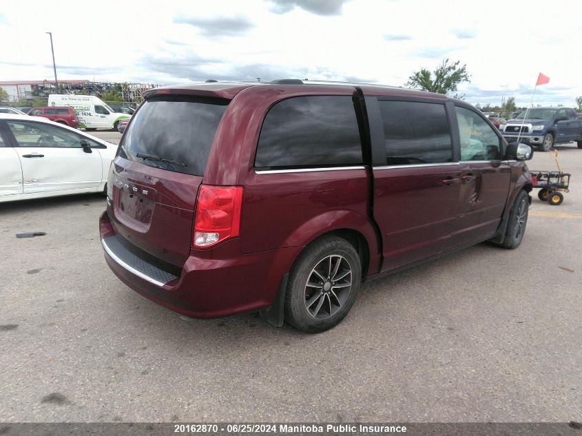 2016 Dodge Grand Caravan Sxt VIN: 2C4RDGBG5GR392438 Lot: 20162870