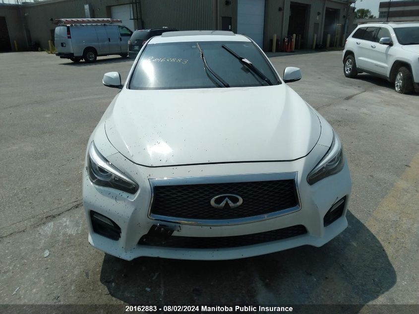 2017 Infiniti Q50 3.0T VIN: JN1EV7AR8HM839477 Lot: 20162883