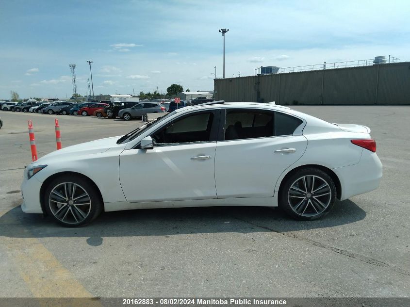 2017 Infiniti Q50 3.0T VIN: JN1EV7AR8HM839477 Lot: 20162883