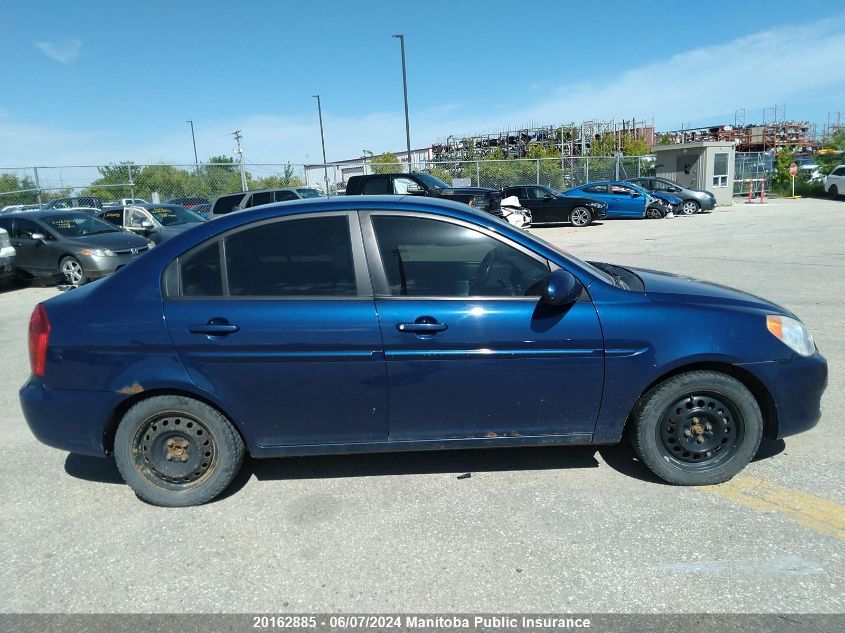 2009 Hyundai Accent Gls VIN: KMHCN45C59U336396 Lot: 20162885
