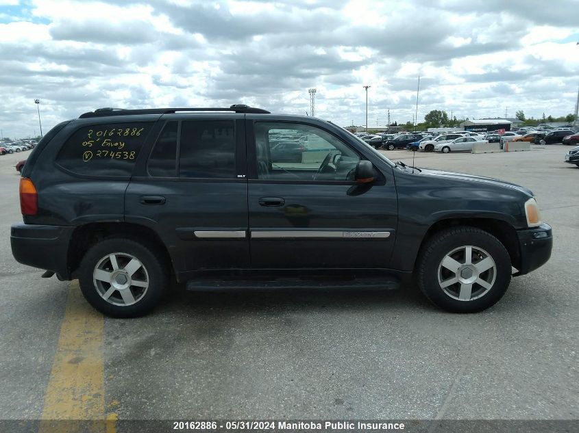 2005 GMC Envoy VIN: 1GKDT13S452274538 Lot: 20162886