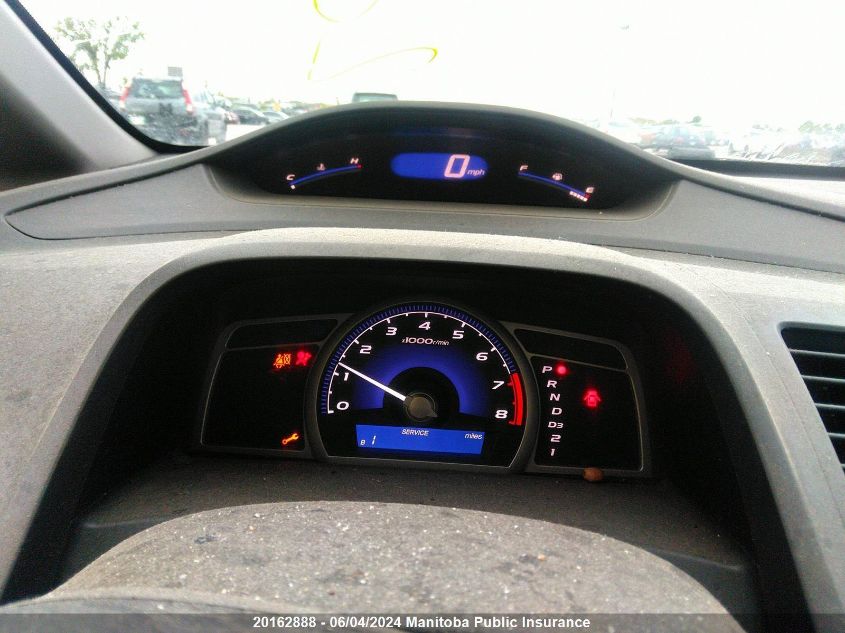 2009 Honda Civic Lx VIN: 2HGFA16679H017767 Lot: 20162888