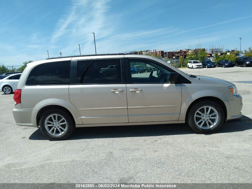 2016 Dodge Grand Caravan Sxt VIN: 2C4RDGBG7GR160701 Lot: 20162895