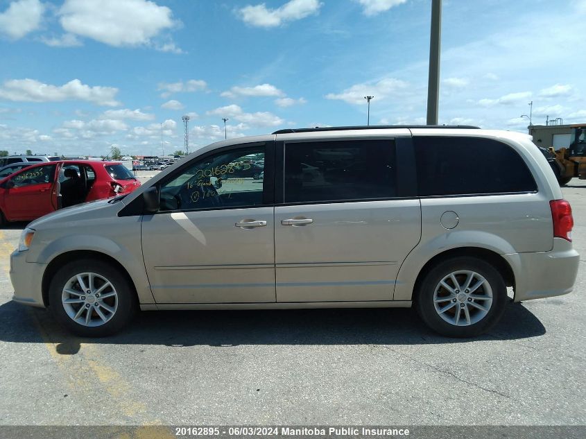 2016 Dodge Grand Caravan Sxt VIN: 2C4RDGBG7GR160701 Lot: 20162895