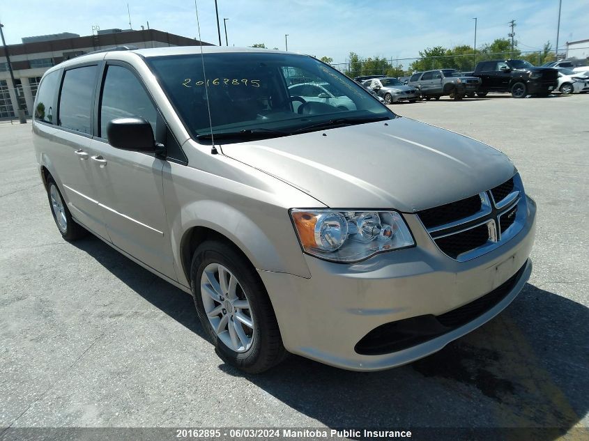 2016 Dodge Grand Caravan Sxt VIN: 2C4RDGBG7GR160701 Lot: 20162895