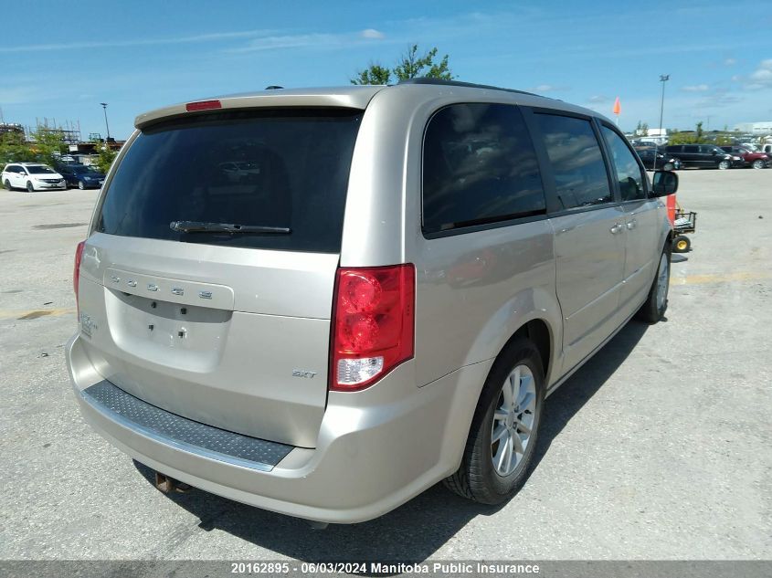 2016 Dodge Grand Caravan Sxt VIN: 2C4RDGBG7GR160701 Lot: 20162895