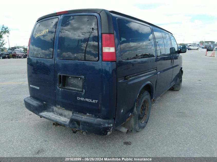 2004 Chevrolet Express 1500 VIN: 1GNFG15T841188918 Lot: 20162899